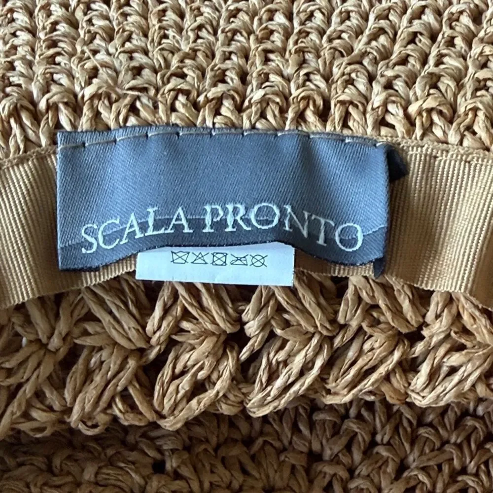 Scala Pronto woven straw sun hat
